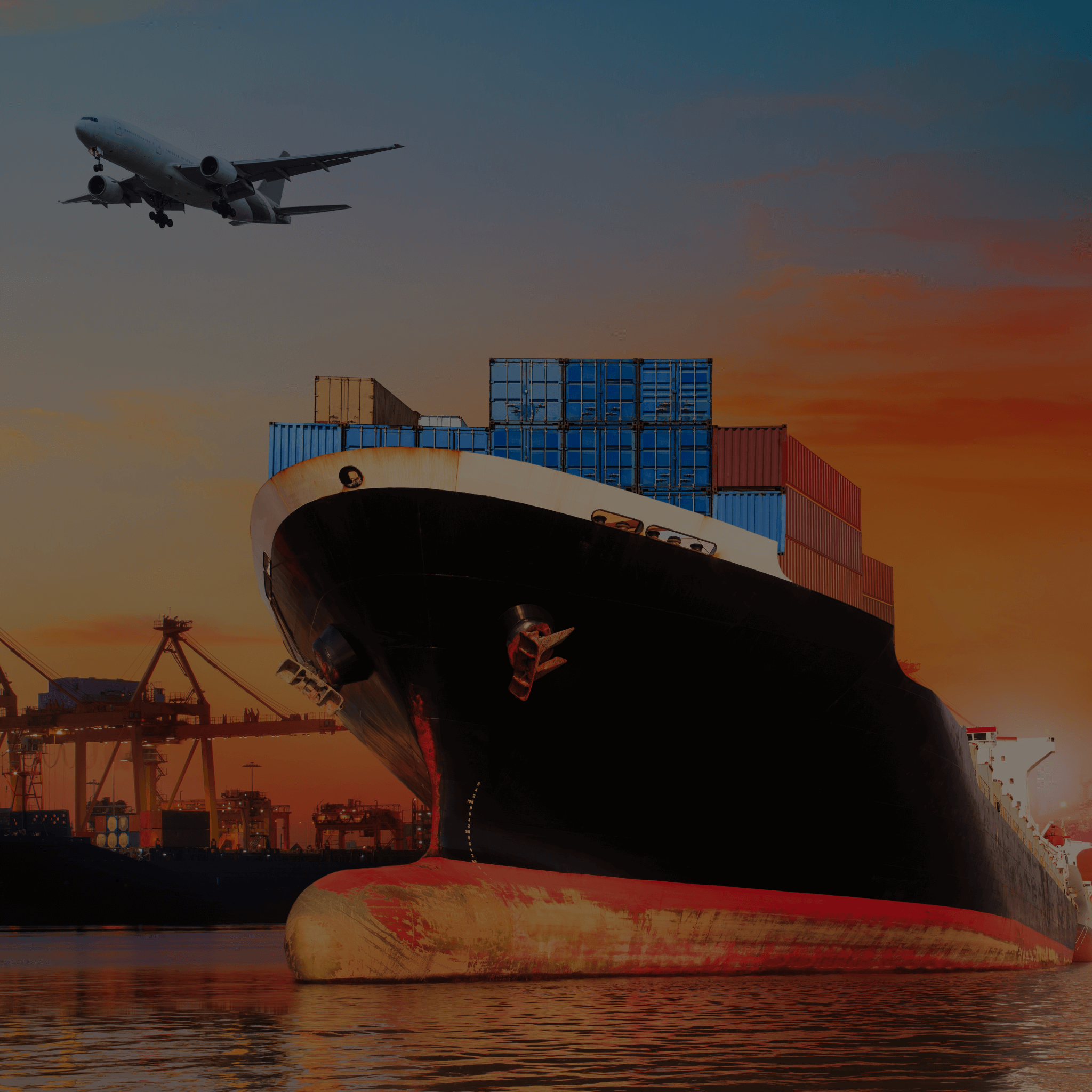 Spedizione marittima e aerea